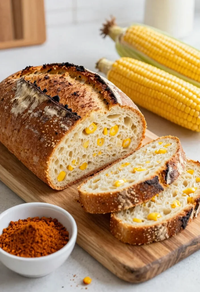 16 Flavor-Packed Inclusion Sourdough Bread Ideas - 8. Smoky Chipotle and Corn Sourdough 1
