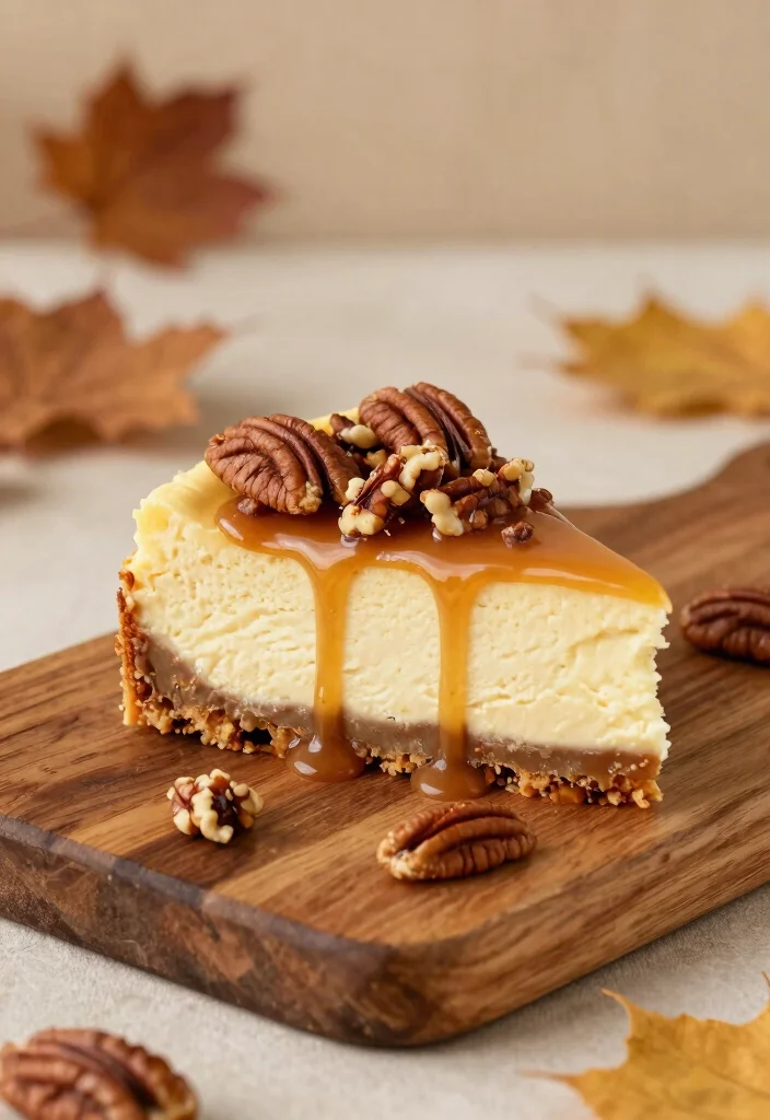 16 Fluffy Cheesecake Recipe Ideas for a Light, Creamy Texture - 14. Maple Pecan Fluffy Cheesecake 1