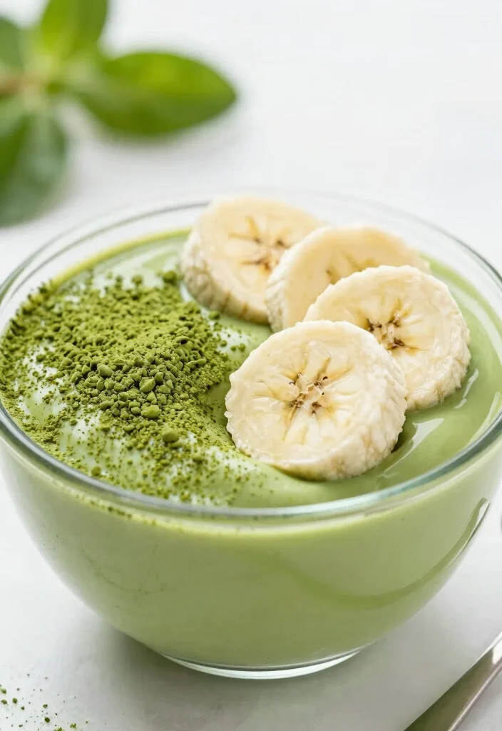16 Healthy Banana Pudding Ideas: Light Guilt-Free Treats - 11. Matcha Banana Pudding 1