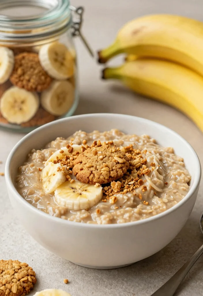 16 Healthy Banana Pudding Ideas: Light Guilt-Free Treats - 16. Banana Oatmeal Cookie Pudding 1