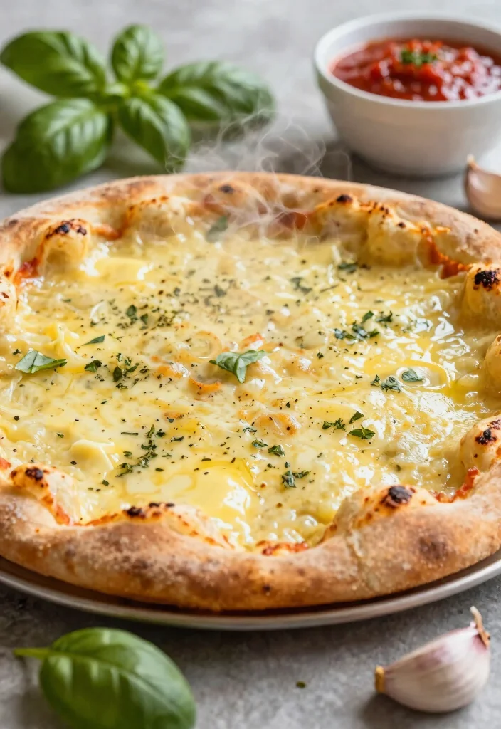 16 Pizza Hut Dough Recipe Ideas: Soft Chewy Copycat Crust - 2. Garlic Butter Crust 1
