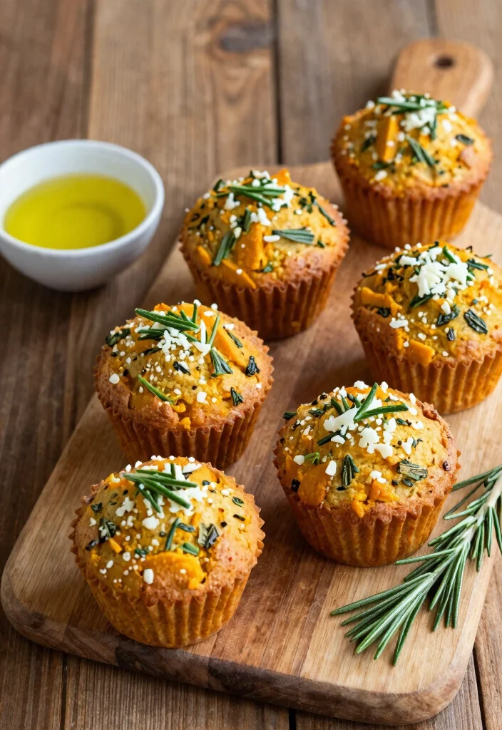 16 Pumpkin Sourdough Muffins Ideas for a Soft, Spiced Breakfast - 12. Savory Pumpkin Sourdough Muffins 1