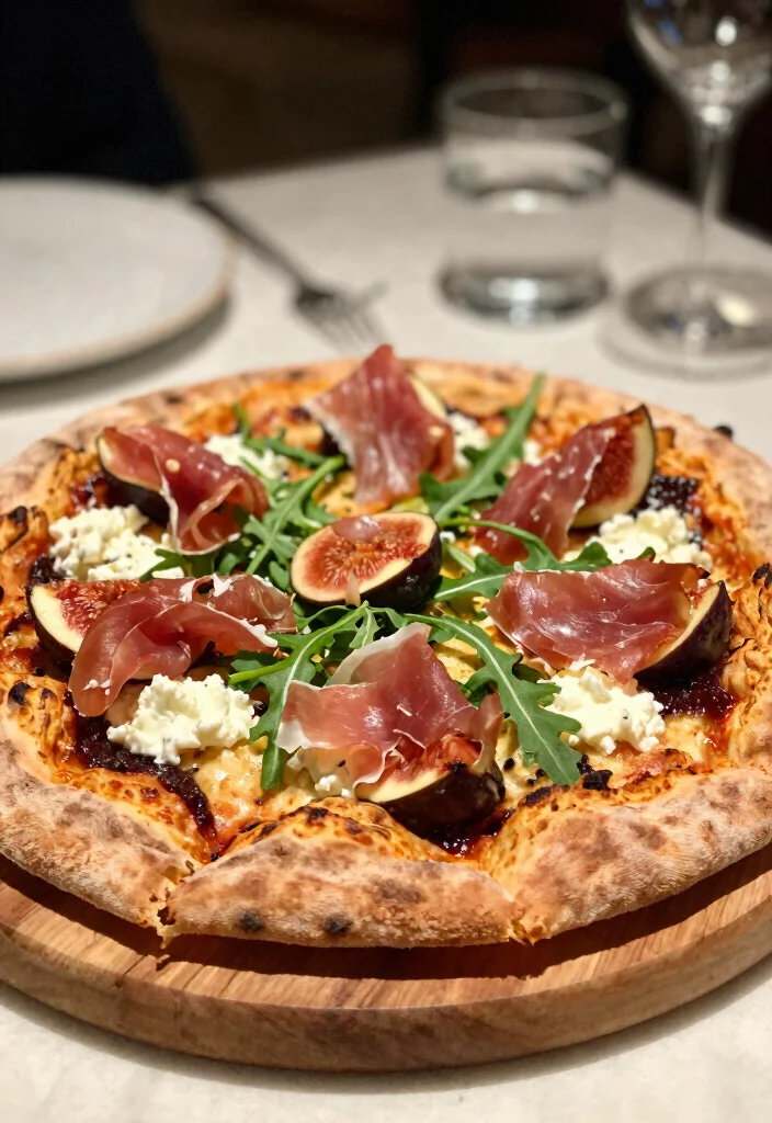 16 Sourdough Starter Pizza Dough Ideas for a Tangy Crispy Crust - 3. Sweet Fig and Prosciutto Delight 1