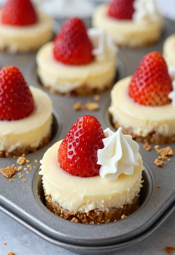 16 Strawberry Cheesecake Bites Ideas Sweet Party Desserts - 1. Classic No-Bake Strawberry Cheesecake Bites 1