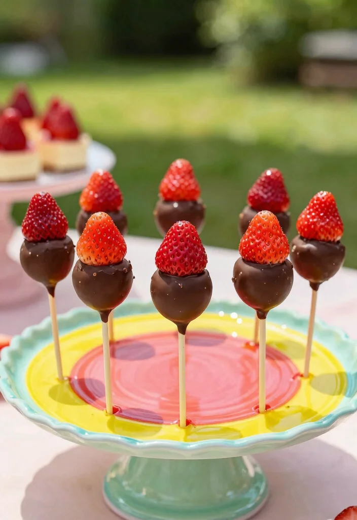 16 Strawberry Cheesecake Bites Ideas Sweet Party Desserts - 5. Strawberry Cheesecake Pops 1