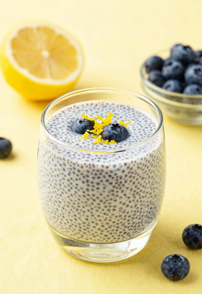 16 Vanilla Chia Pudding Ideas: Simple Creamy Base - 10. Lemon Vanilla Chia Pudding 1