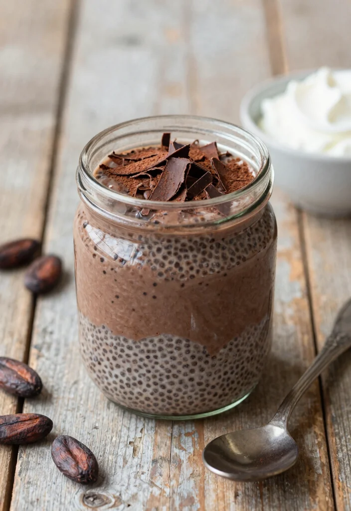 16 Vanilla Chia Pudding Ideas: Simple Creamy Base - 2. Chocolate Vanilla Chia Pudding 1