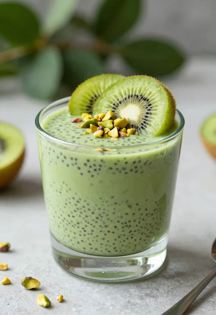 16 Vanilla Chia Pudding Ideas: Simple Creamy Base - 6. Matcha Vanilla Chia Pudding 1