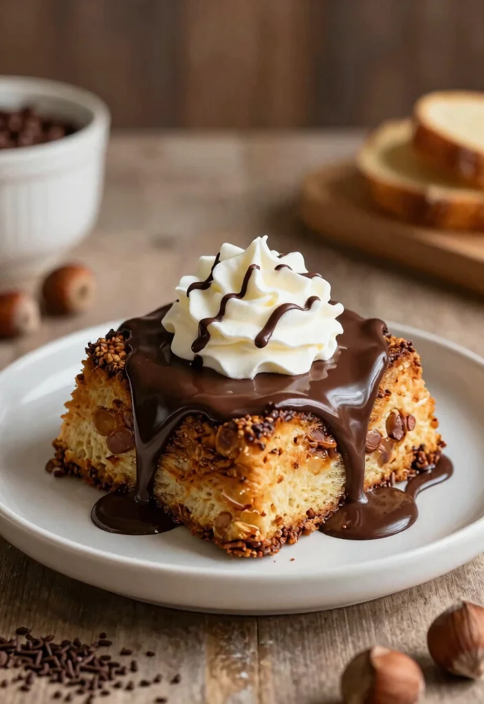 17 Best Bread Pudding Recipe Old Fashioned Comfort Classics - 11. Nutella Bread Pudding 1