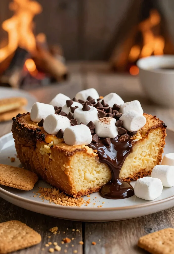 17 Best Bread Pudding Recipe Old Fashioned Comfort Classics - 15. S'mores Bread Pudding 1