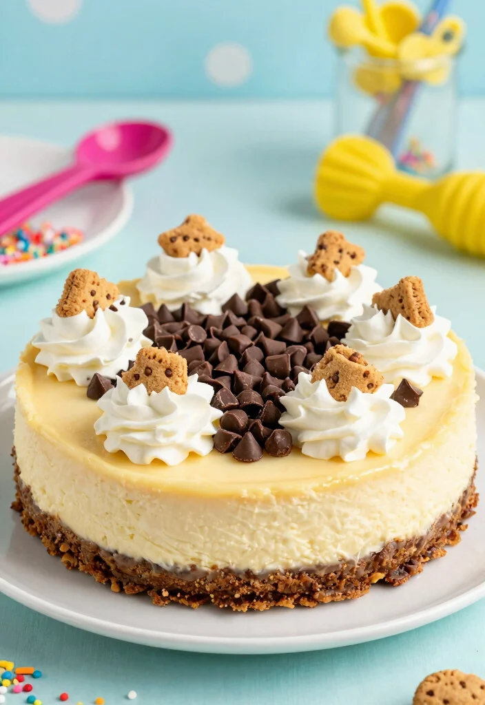 17 Cheesecake Filling Recipe Ideas: Smooth Versatile Base - 12. Chewy Cookie Dough Cheesecake Filling 1