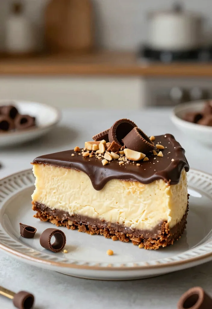 17 Cheesecake Filling Recipe Ideas: Smooth Versatile Base - 16. Peanut Butter Cup Cheesecake Filling 1