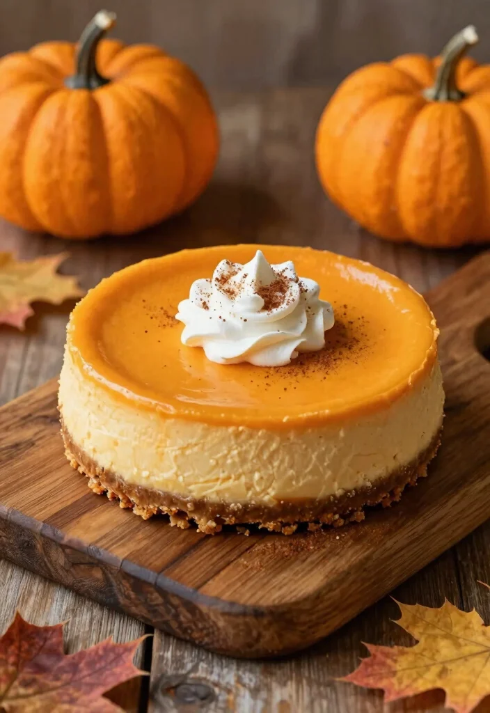 17 Cheesecake Filling Recipe Ideas: Smooth Versatile Base - 5. Pumpkin Spice Cheesecake Filling 1