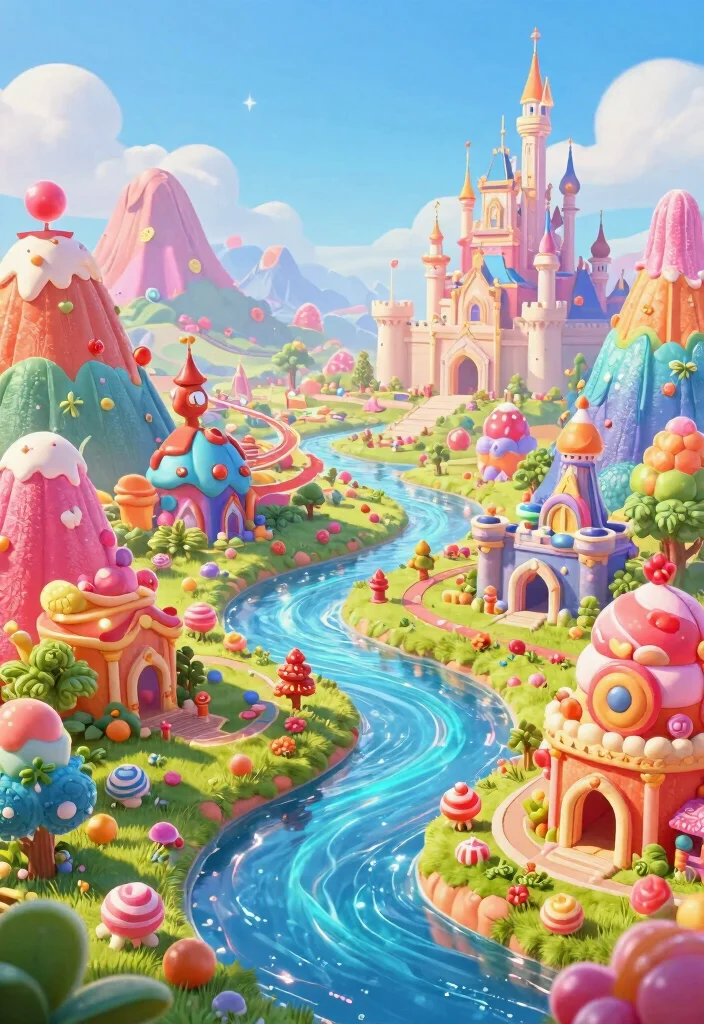 17 Cookie Run Kingdom Art Ideas Cute Fan Art Inspiration - 10. Magical Landscapes 1