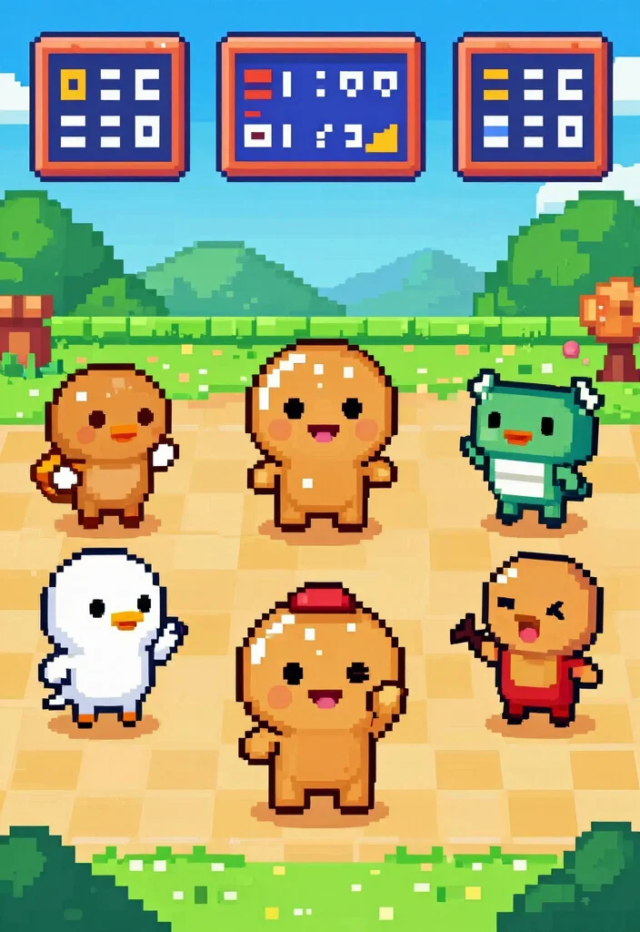 17 Cookie Run Kingdom Art Ideas Cute Fan Art Inspiration - 12. Retro Video Game Aesthetics 1