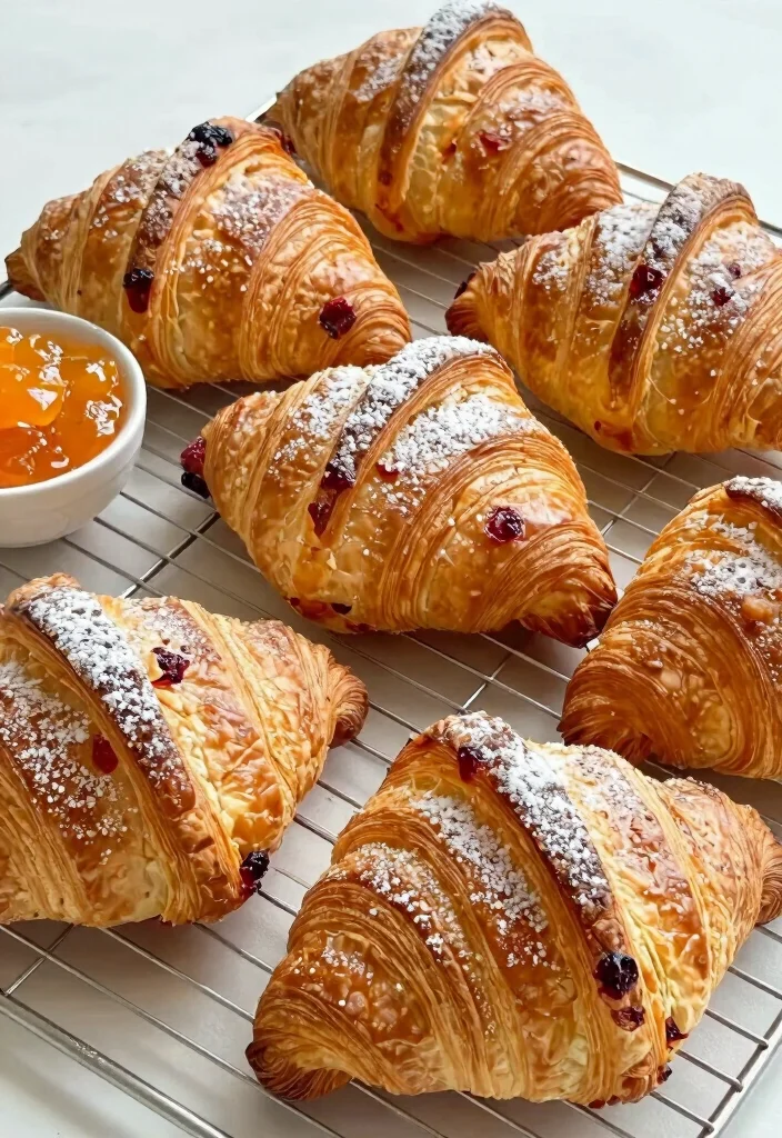 17 Cranberry Orange Sourdough Bread Ideas Bright Artisan Loaves - 15. Cranberry Orange Sourdough Croissants 1