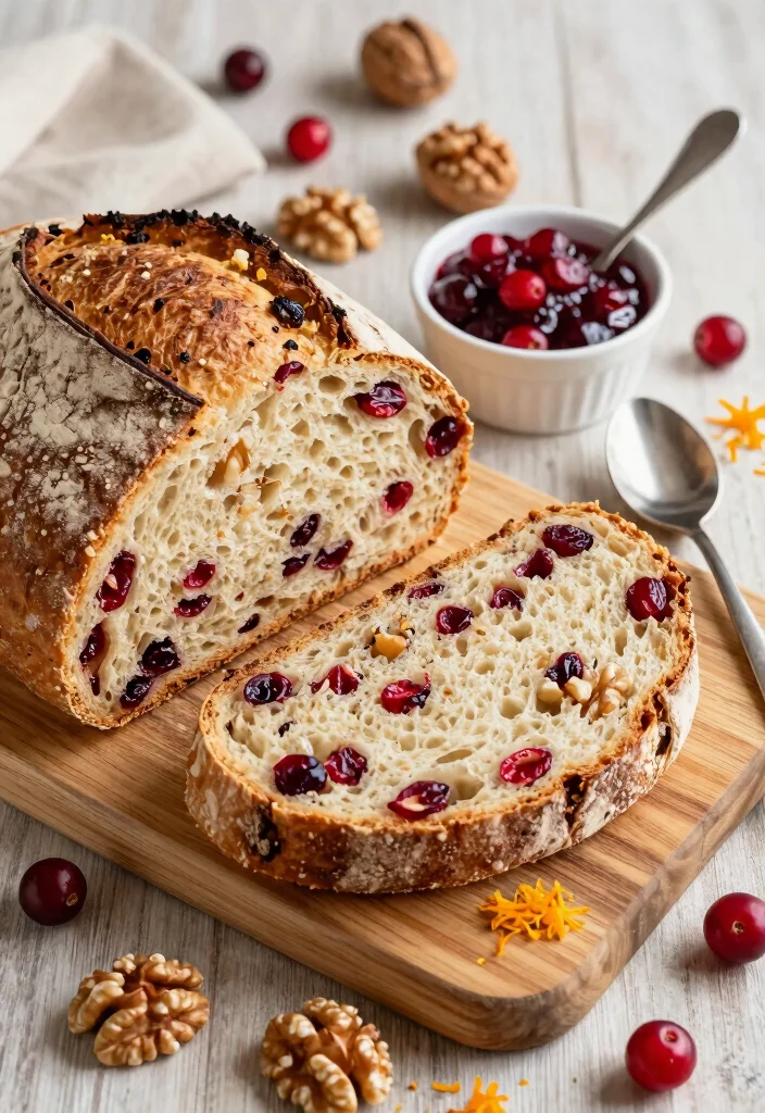 17 Cranberry Orange Sourdough Bread Ideas Bright Artisan Loaves - 2. Cranberry Orange Walnut Sourdough 1