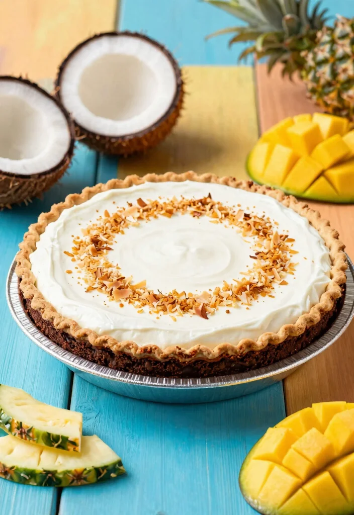 17 Fudge Brownie Pie Ideas: Rich Decadent Dessert - 8. Coconut Cream Fudge Brownie Pie 1