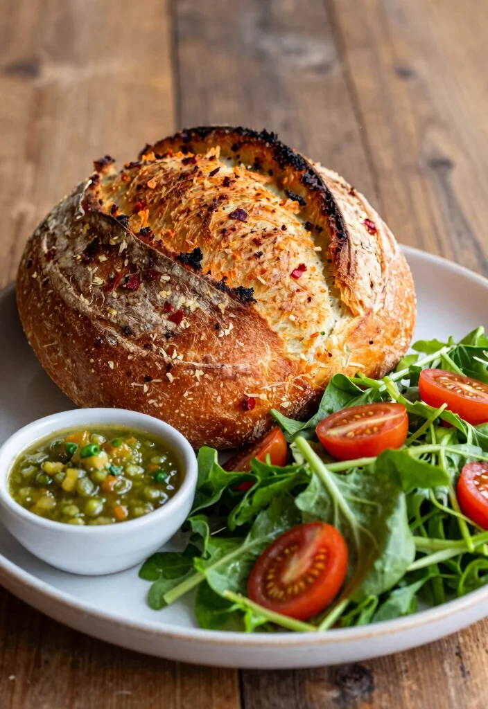 17 Italian Herb and Cheese Sourdough Bread Ideas Bakery Style - 6. Spicy Pepper Jack and Cilantro 1