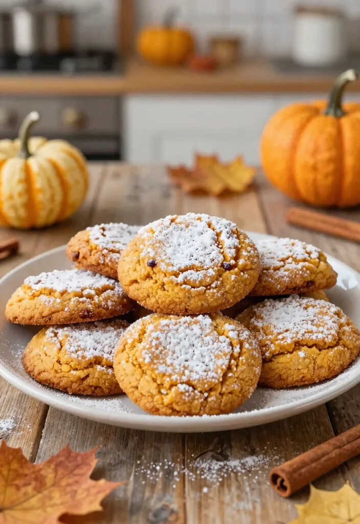 17 Pumpkin Cookie Recipe Ideas: Soft Spiced Fall Treats - 1. Soft Gluten-Free Pumpkin Spice Cookies 1