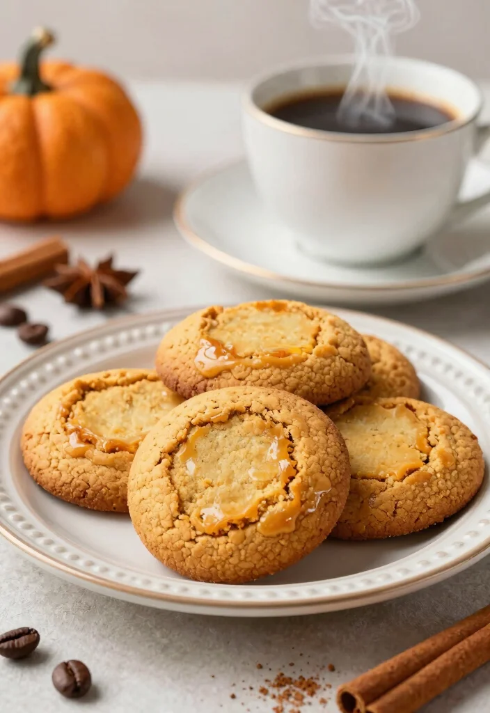 17 Pumpkin Cookie Recipe Ideas: Soft Spiced Fall Treats - 11. Pumpkin Spice Latte Cookies 1