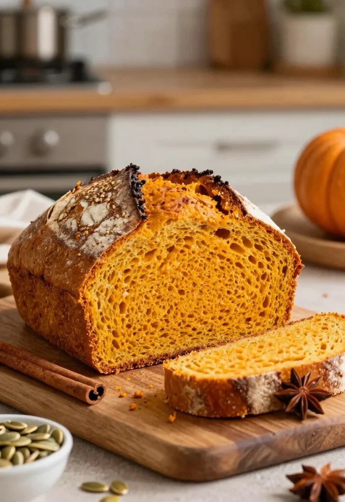 17 Pumpkin Spice Sourdough Bread Ideas Cozy Fall Loaves - 1. Classic Pumpkin Spice Sourdough 1