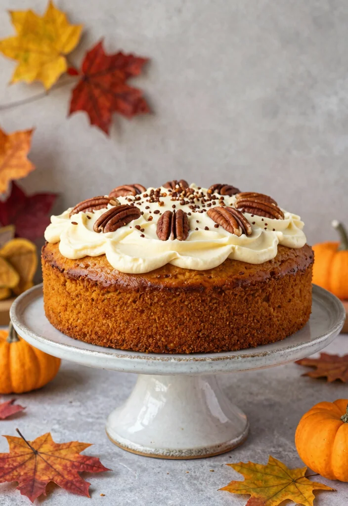 17 Pumpkin Spice Sourdough Bread Ideas Cozy Fall Loaves - 14. Pumpkin Spice Sourdough Cake 1