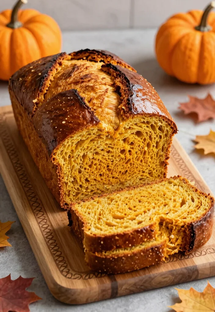 17 Pumpkin Spice Sourdough Bread Ideas Cozy Fall Loaves - 17. Pumpkin Spice Sourdough Brioche 1