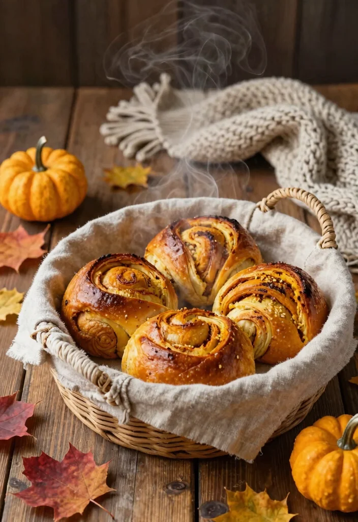 17 Pumpkin Spice Sourdough Bread Ideas Cozy Fall Loaves - 2. Pumpkin Spice Sourdough Rolls 1