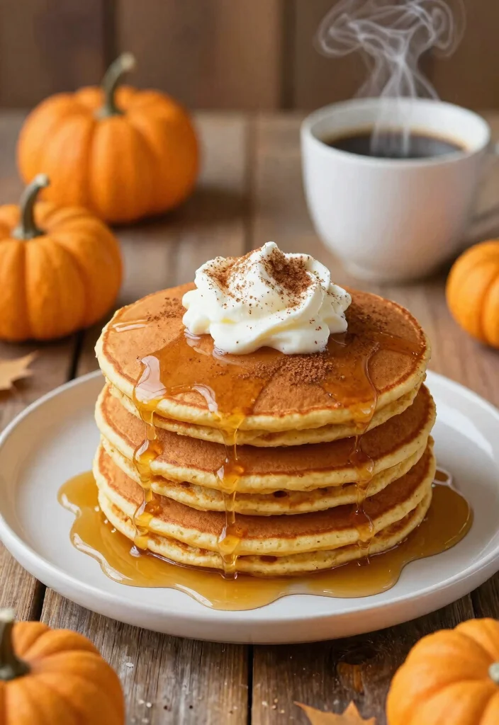 17 Pumpkin Spice Sourdough Bread Ideas Cozy Fall Loaves - 5. Pumpkin Spice Sourdough Pancakes 1