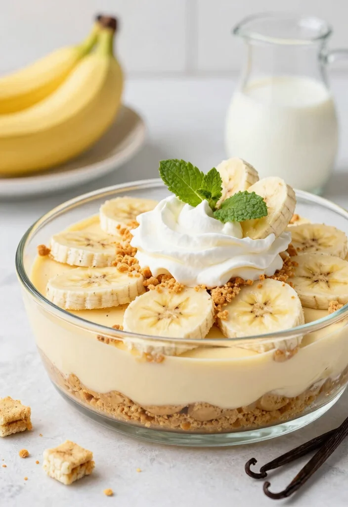 18 Banana Pudding Cheesecake Ideas: Creamy Southern Fusion - 2. No-Bake Banana Pudding Cheesecake 1