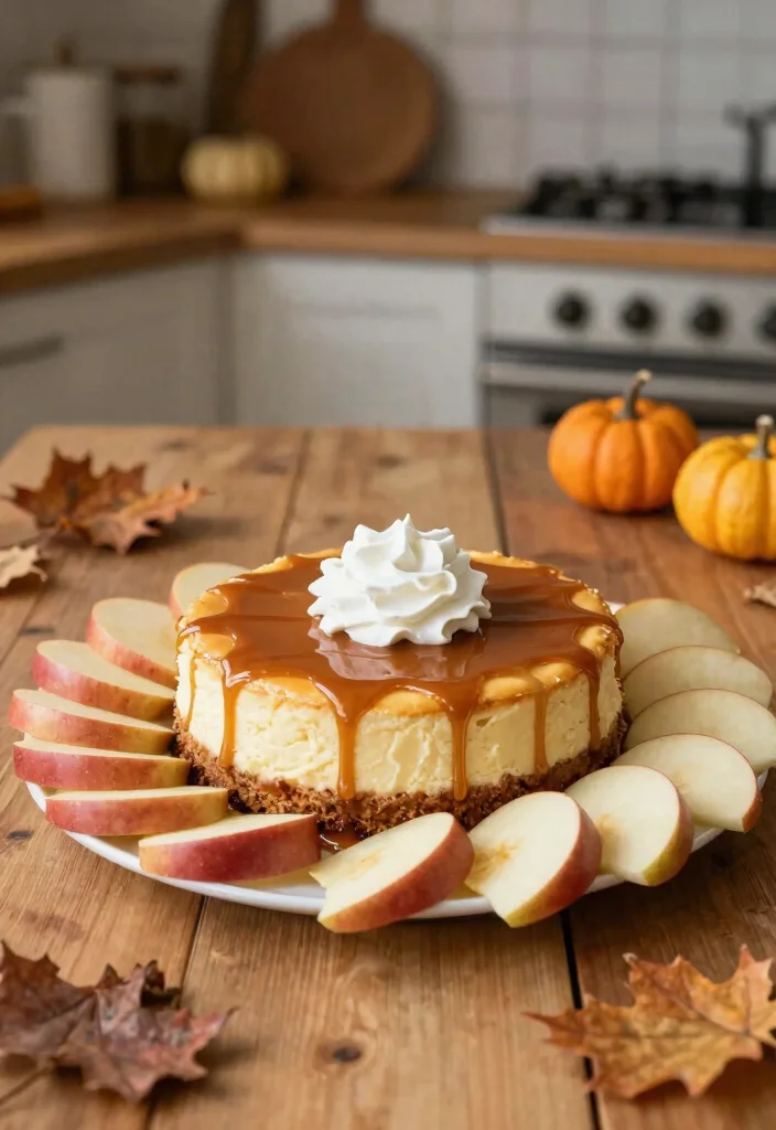18 Fall Cheesecake Recipes Cozy Seasonal Flavors - 2. Apple Cinnamon Cheesecake 1