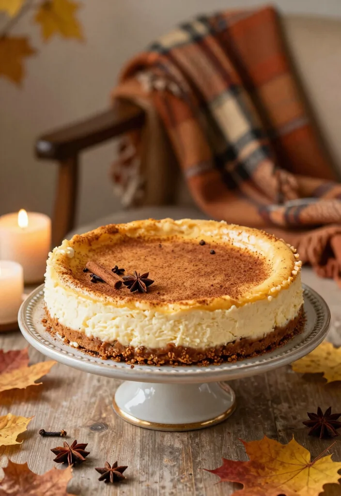 18 Fall Cheesecake Recipes Cozy Seasonal Flavors - 5. Spiced Cheesecake 1