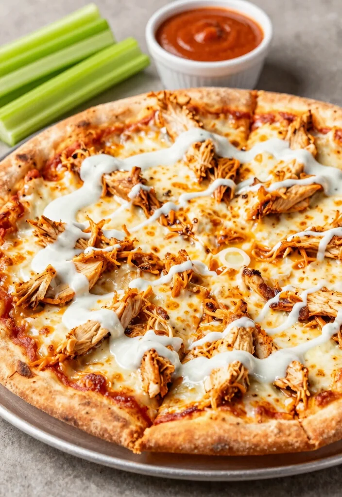 18 Ooni Pizza Oven Recipes Neapolitan Style at Home - 12. Buffalo Chicken Pizza 1