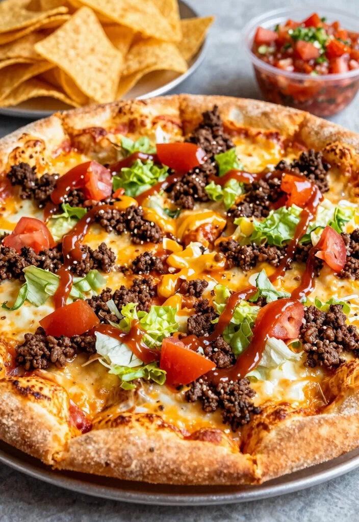 18 Ooni Pizza Oven Recipes Neapolitan Style at Home - 13. Taco Pizza 1