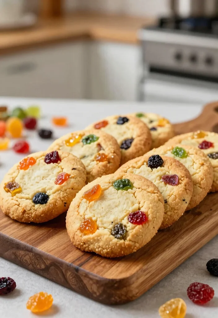 18 Sourdough Recipes Desserts: Sweet Naturally Leavened Treats - 7. Sourdough Cookies with Dried Fruit 1