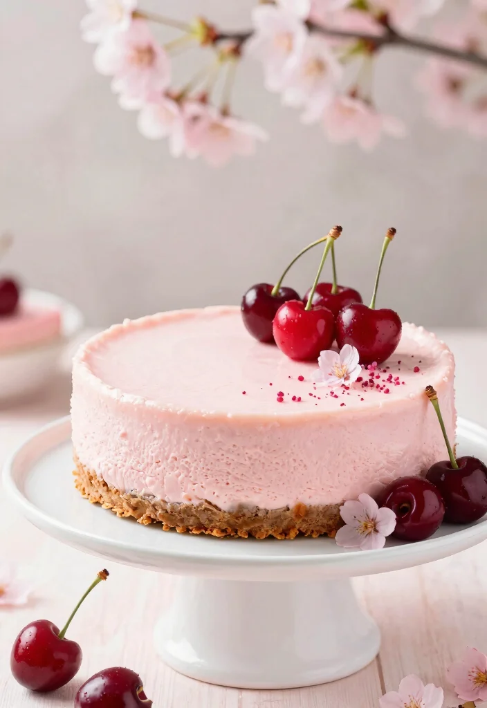 19 Cheesecake Factory Copycat Recipes Restaurant Favorites - 12. Cherry Blossom Cheesecake 1