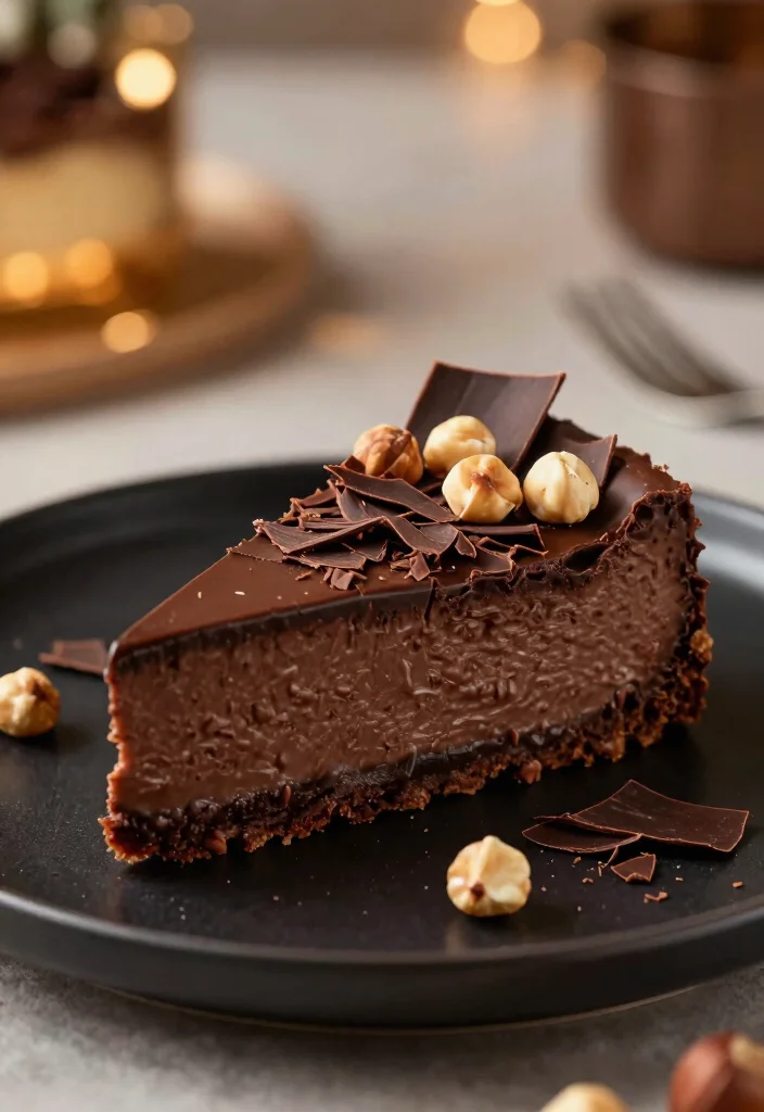 19 Cheesecake Factory Copycat Recipes Restaurant Favorites - 15. Chocolate Hazelnut Cheesecake 1