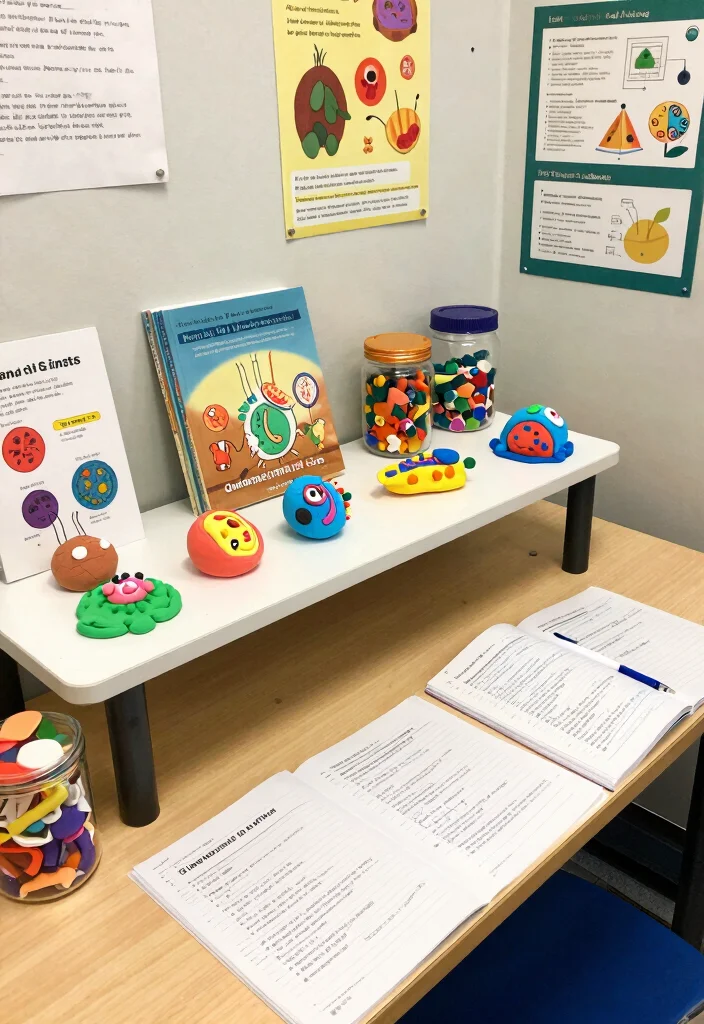 14 The Fundamental Unit of Life Notes Ideas for Creative Study Layout - 5. Interactive Study Stations: Hands-On Learning 1