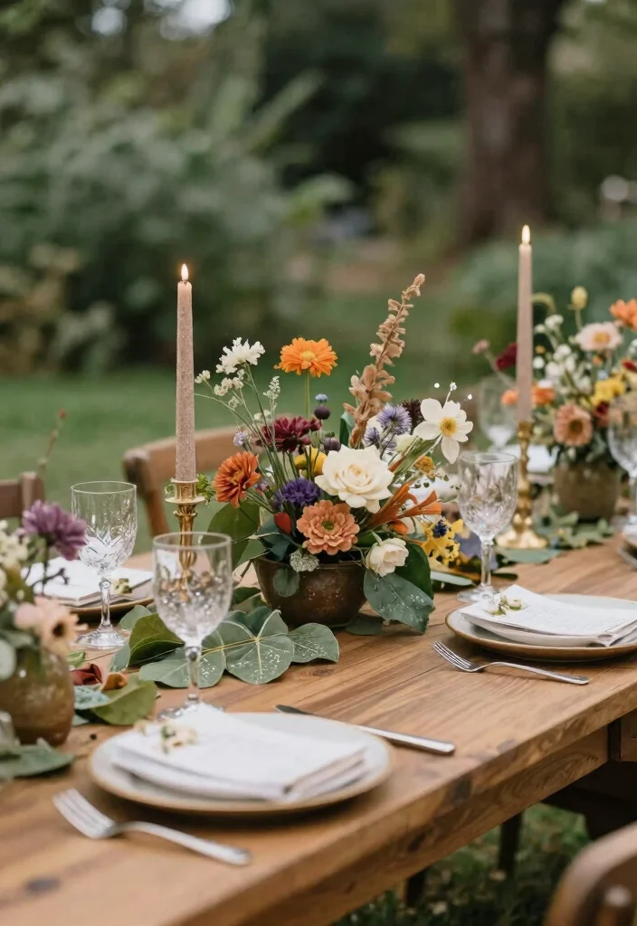 15 Stand de Glitter Para Fiestas Ideas With Sparkly Fun - 10. Nature-Inspired Glitter Stands 1