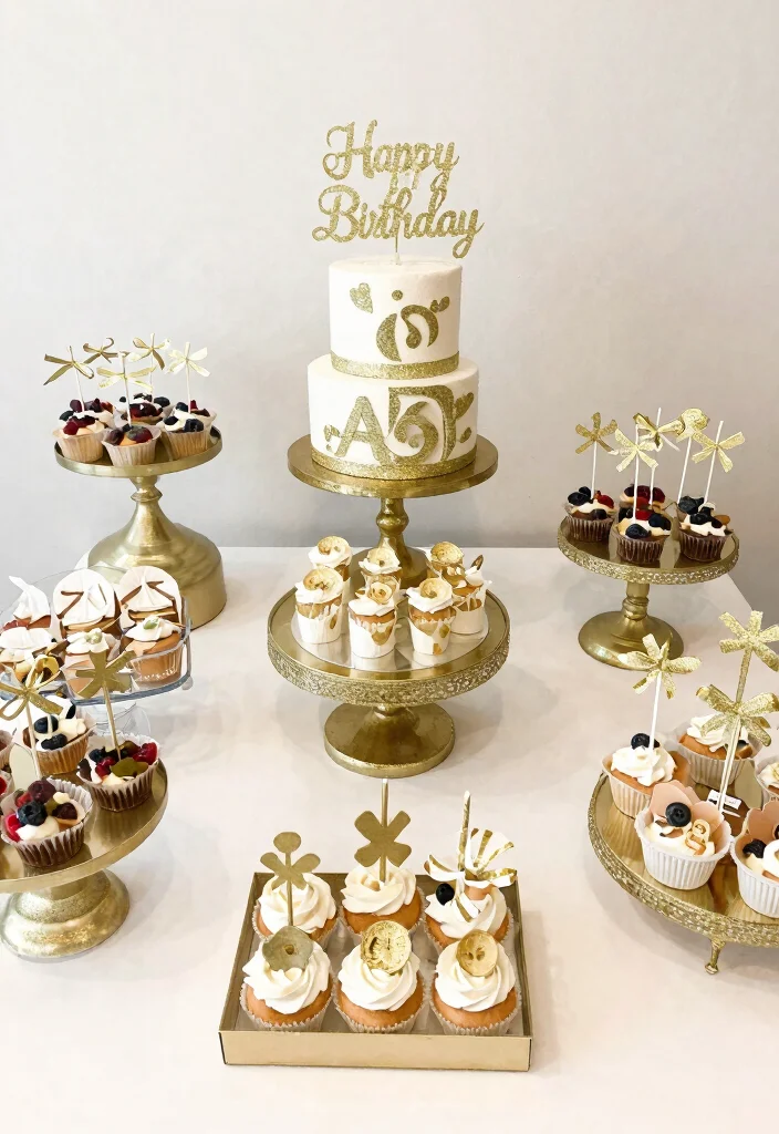 15 Stand de Glitter Para Fiestas Ideas With Sparkly Fun - 14. Glitter Stands for Every Occasion 1