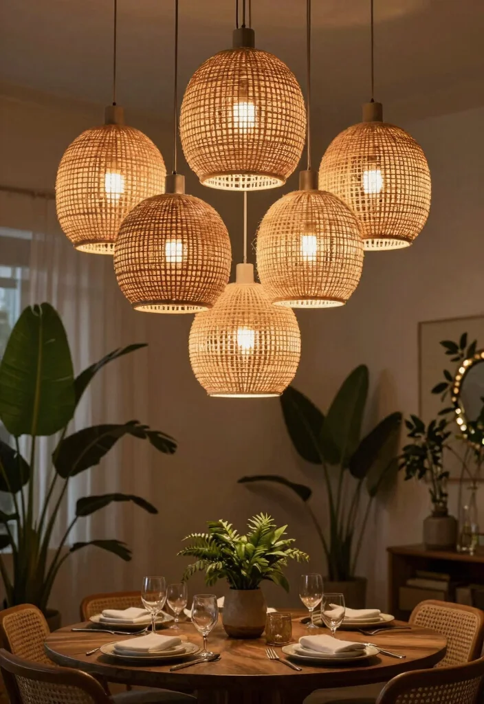 16 Aesthetic Lamp Night Ideas With Cozy Glow Vibes - 13. Spherical Pendant Light 1