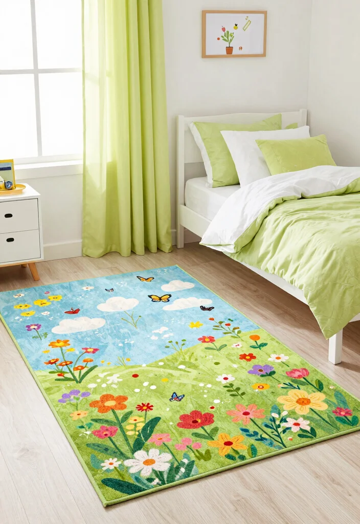 16 Animal Crossing Rug Design Ideas for a Cute Island - 4. Seasonal Themes 1