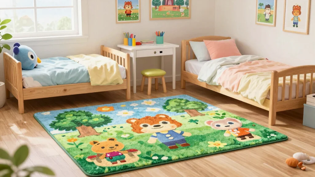 16 Animal Crossing Rug Design Ideas for a Cute Island