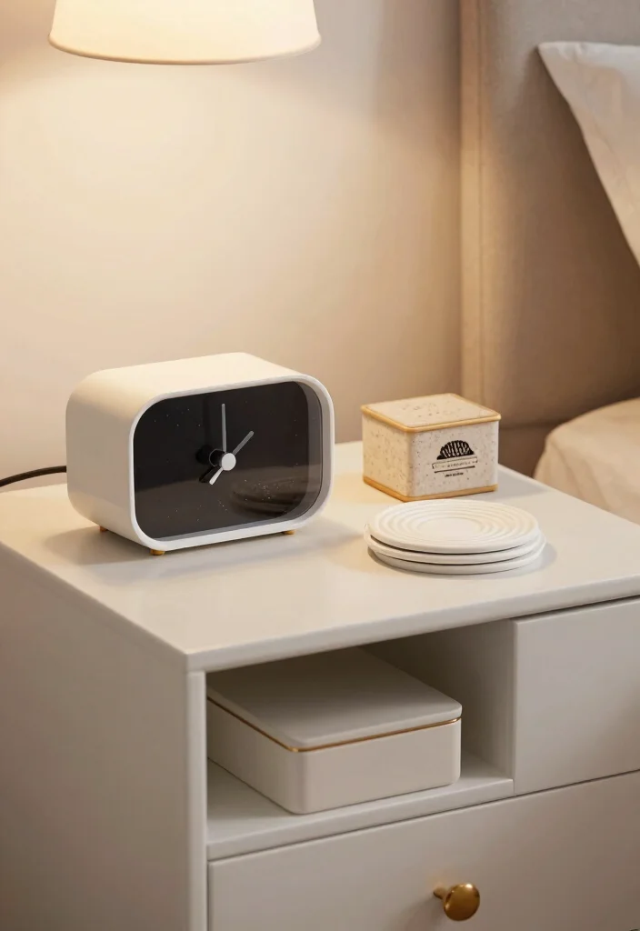 16 Nightstand Styling Ideas That Look Effortlessly Chic - 3. Functional Decor 1