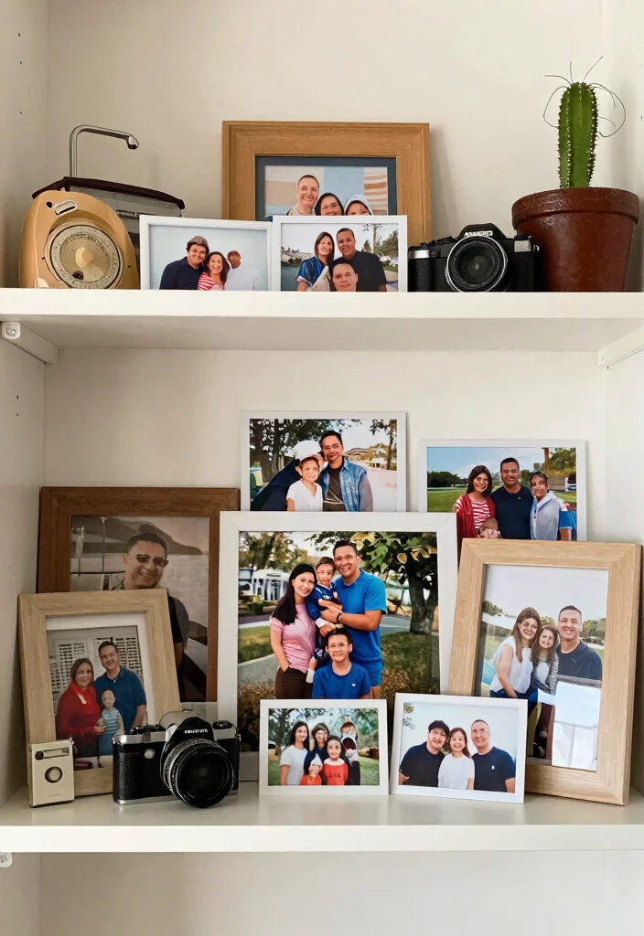16 Wall Shelf Decor Ideas That Transform Blank Walls - 15. Personal Touches 1