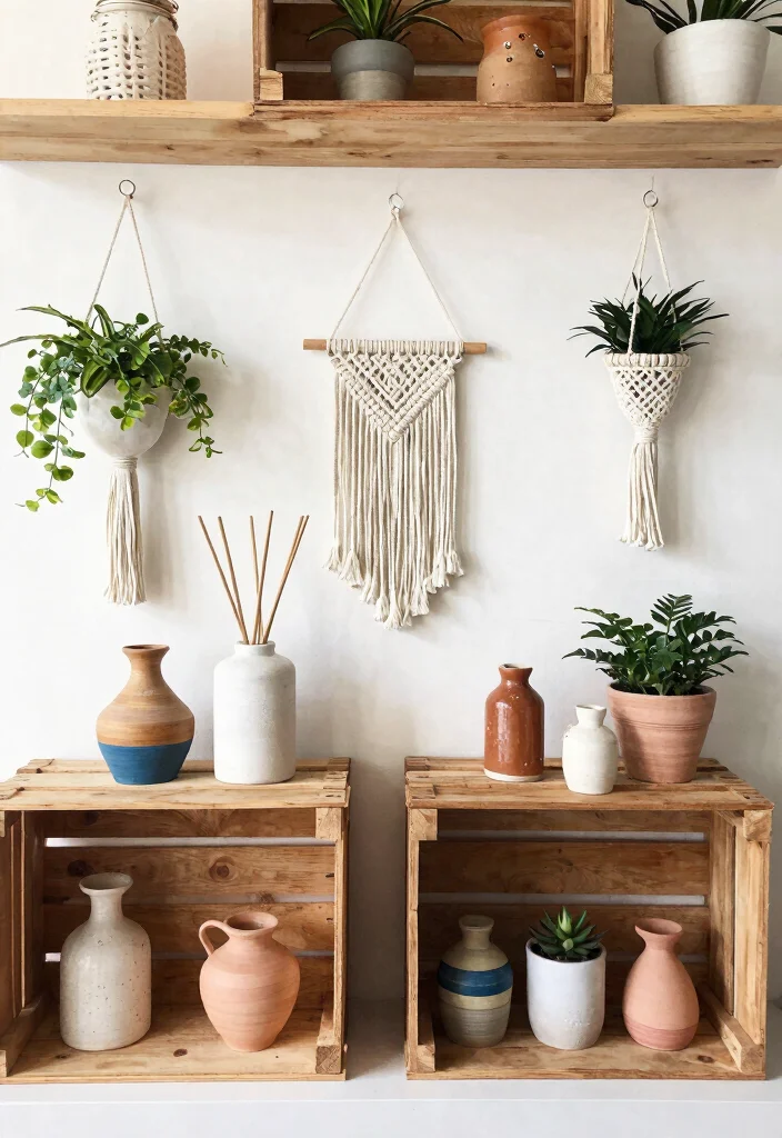 16 Wall Shelf Decor Ideas That Transform Blank Walls - 16. DIY Shelf Decor 1