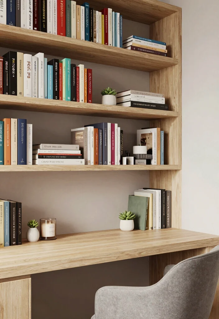 16 Wall Shelf Decor Ideas That Transform Blank Walls - 3. Stylish Book Displays 1