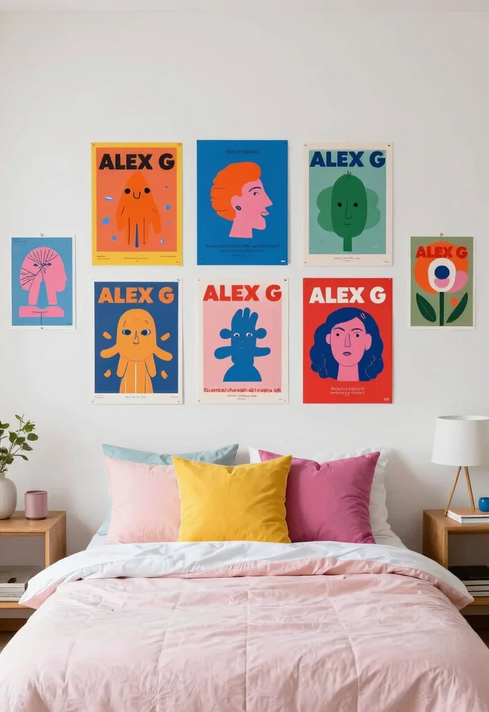17 Alex G Poster Ideas for an Indie Aesthetic Room - 12. Color Splash 1