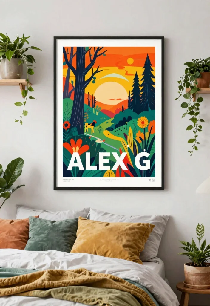 17 Alex G Poster Ideas for an Indie Aesthetic Room - 16. Seasonal Decor 1